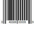 Barcode Image for UPC code 048389000099