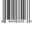 Barcode Image for UPC code 048405380266