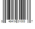 Barcode Image for UPC code 048419310037