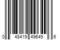 Barcode Image for UPC code 048419496496