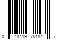 Barcode Image for UPC code 048419751847