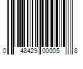 Barcode Image for UPC code 048429000058