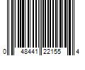 Barcode Image for UPC code 048441221554