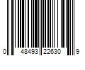 Barcode Image for UPC code 048493226309