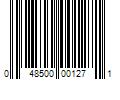 Barcode Image for UPC code 048500001271