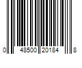 Barcode Image for UPC code 048500201848