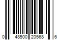 Barcode Image for UPC code 048500205686