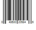 Barcode Image for UPC code 048500205846