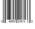 Barcode Image for UPC code 048500206133