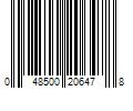 Barcode Image for UPC code 048500206478