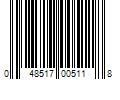 Barcode Image for UPC code 048517005118