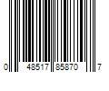 Barcode Image for UPC code 048517858707