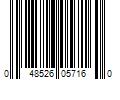 Barcode Image for UPC code 048526057160