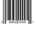 Barcode Image for UPC code 048532000051