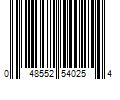 Barcode Image for UPC code 048552540254