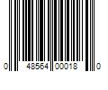 Barcode Image for UPC code 048564000180