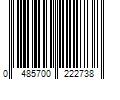 Barcode Image for UPC code 0485700222738