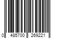 Barcode Image for UPC code 0485700269221