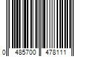 Barcode Image for UPC code 0485700478111