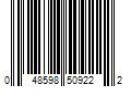 Barcode Image for UPC code 048598509222