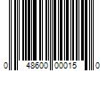 Barcode Image for UPC code 048600000150