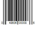 Barcode Image for UPC code 048606000086