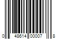 Barcode Image for UPC code 048614000078