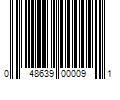 Barcode Image for UPC code 048639000091