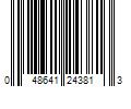 Barcode Image for UPC code 048641243813