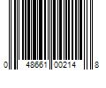 Barcode Image for UPC code 048661002148