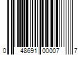 Barcode Image for UPC code 048691000077