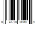 Barcode Image for UPC code 048720000009