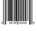 Barcode Image for UPC code 048726000089