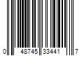 Barcode Image for UPC code 048745334417