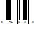 Barcode Image for UPC code 048745334509