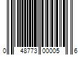 Barcode Image for UPC code 048773000056