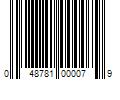 Barcode Image for UPC code 048781000079