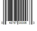 Barcode Image for UPC code 048797000063