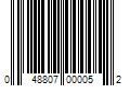 Barcode Image for UPC code 048807000052