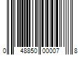 Barcode Image for UPC code 048850000078