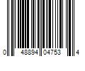 Barcode Image for UPC code 048894047534