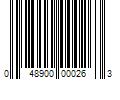 Barcode Image for UPC code 048900000263