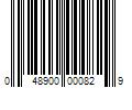 Barcode Image for UPC code 048900000829