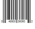 Barcode Image for UPC code 048900360602