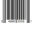 Barcode Image for UPC code 048960000081