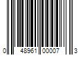 Barcode Image for UPC code 048961000073