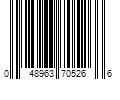 Barcode Image for UPC code 048963705266