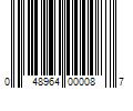 Barcode Image for UPC code 048964000087