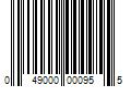 Barcode Image for UPC code 049000000955