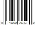 Barcode Image for UPC code 049000003130